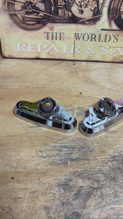 Chrome Head & Spark Plug Cover Set for Harley Evolution Big Twin 1986-1999