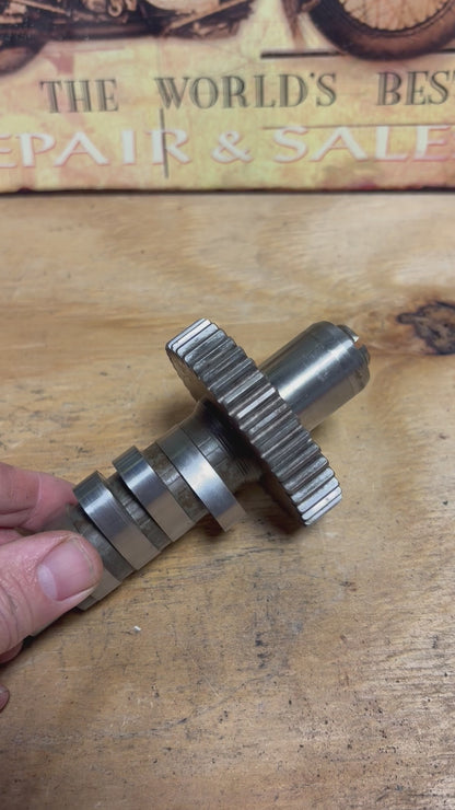 Harley Evolution Big Twin Camshaft Used Good Teeth Verify Grind