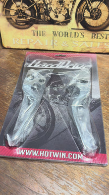 HardDrive Chrome Lever Set 96-18 Big Twin 96-03 XL 820-54530 NEW