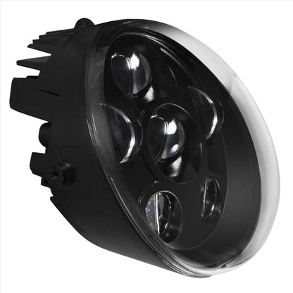Harley® V-Rod '02-'17 Blackout LED Headlight from HOGWORKZ angle