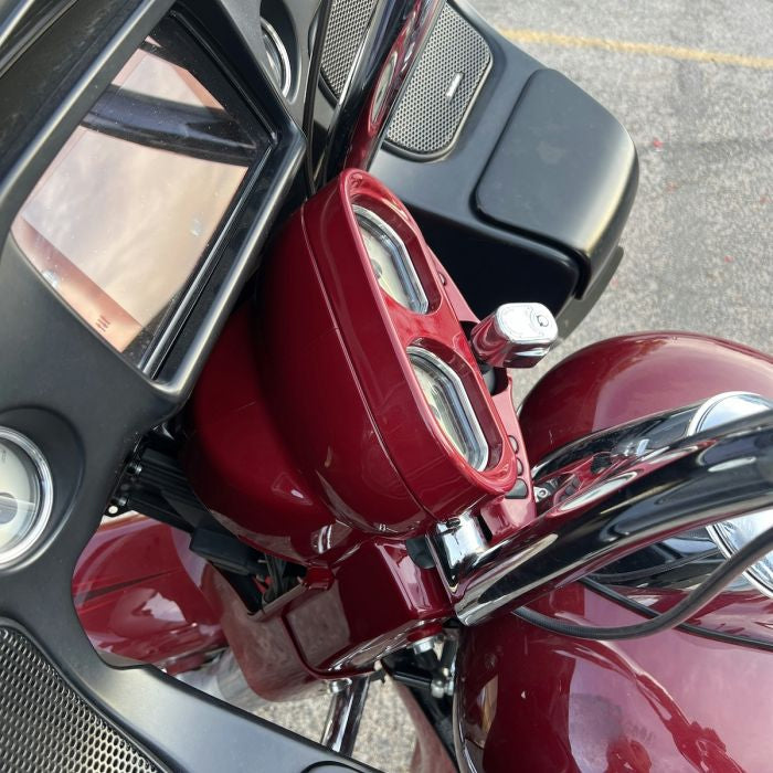 Color Matched Gauge Cluster Covers for Harley® Road Glide '15-'23