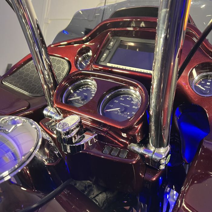 Color Matched Gauge Cluster Covers for Harley® Road Glide '15-'23