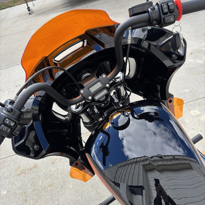 Color Match HOGWORKZ® Ruckus ST Fairing Kit for Harley® M8 Softail on Street bob pov