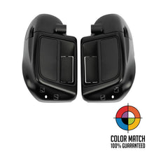 Color-Matched Rushmore Style Lower Vented Fairings for Harley® Touring