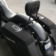 Harley® Touring Saddlebag Lid Covers from HOGWORKZ on bike
