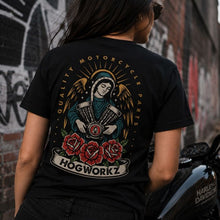 HOGWORKZ® Women's Saint V-Twin T-Shirt | Black