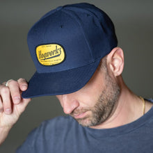 HOGWORKZ® Script Snapback Hat | Blue