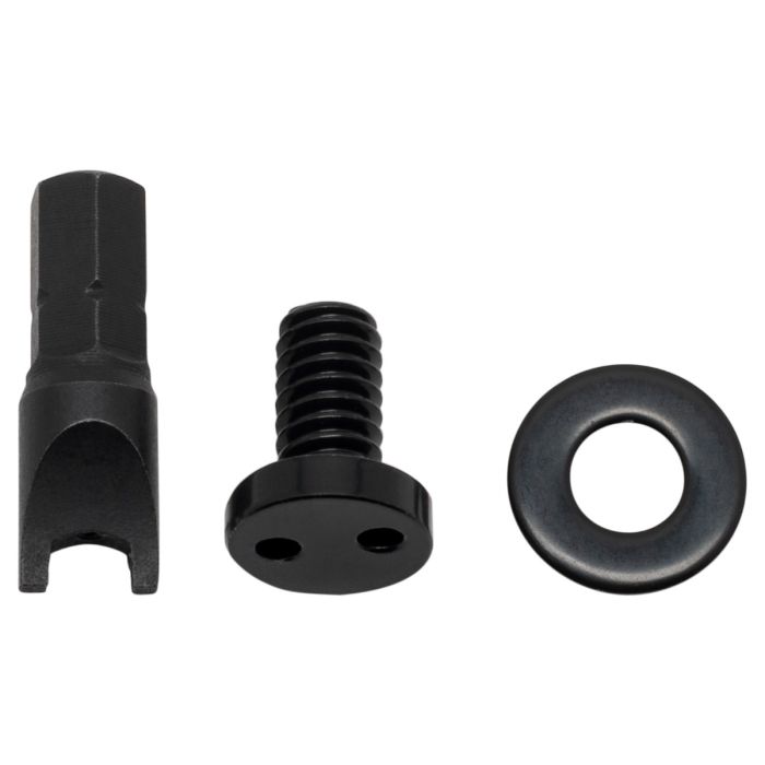 HOGWORKZ Anti-Theft Security Seat Bolt fro harley in black