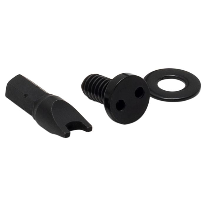 HOGWORKZ Anti-Theft Security Seat Bolt fro harley in black top