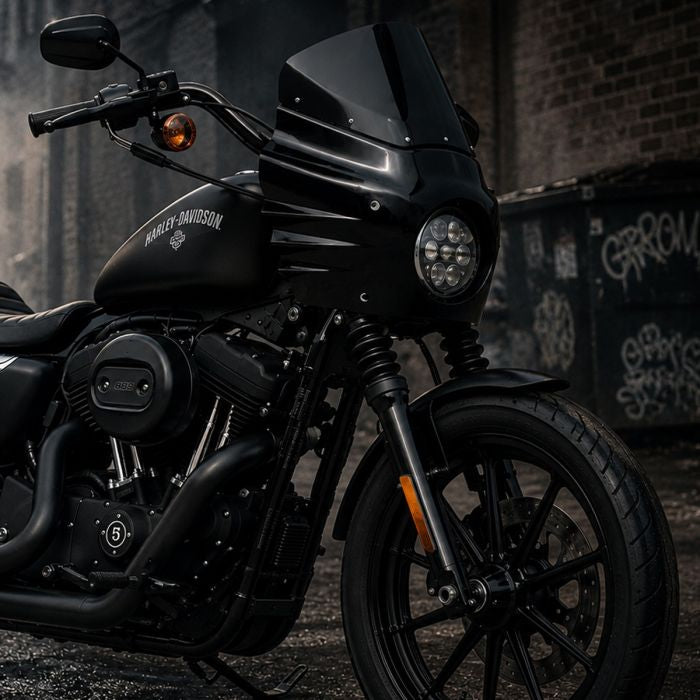 Headlight Relocation Kit on Harley® Sportster XL