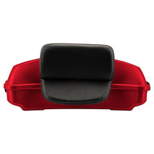 Sunset Red Razor Tour Pack w/ Slim Backrest & Black Hardware for Indian®