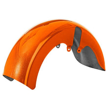Tequila Sunrise 18" Wide Fat Tire Front Fender for Harley® Touring rear