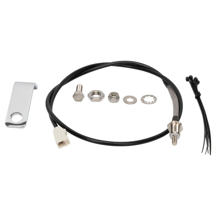 Black Detachable Tour Pack Luggage Conversion Kit for Harley® Touring from HOGWORKZ antenna relocation