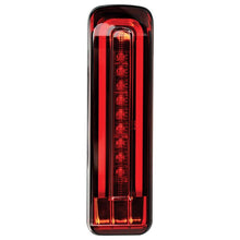 HOGWORKZ® Lumipro™ LED Saddlebag Filler Inserts for Harley® Touring with Red Lens front