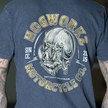 HOGWORKZ® Road HOG T-Shirt | Vintage Blue