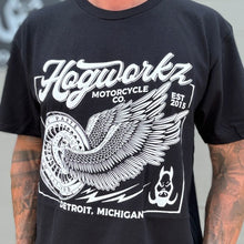 HOGWORKZ® Wheels Up T-Shirt in Black